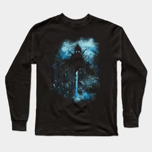 cthulu class 5 vs little hero Long Sleeve T-Shirt